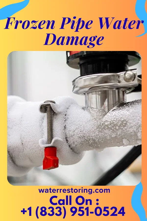 Frozen Pipe Water Damage in West Conshohocken, PA